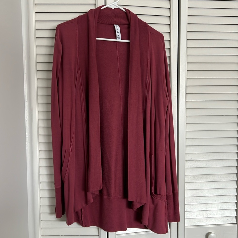 Athleta Pranayama Restore Wrap Cardigan S